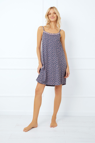 Camicia da notte Tiana, cinturino stretto Moda italiana - stampa