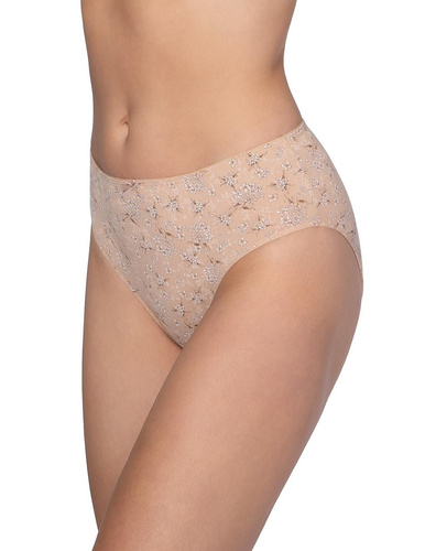 Figi L-120 BI-104 Lama beige – Pantaloncini in cotone, classico, 3 pezzi