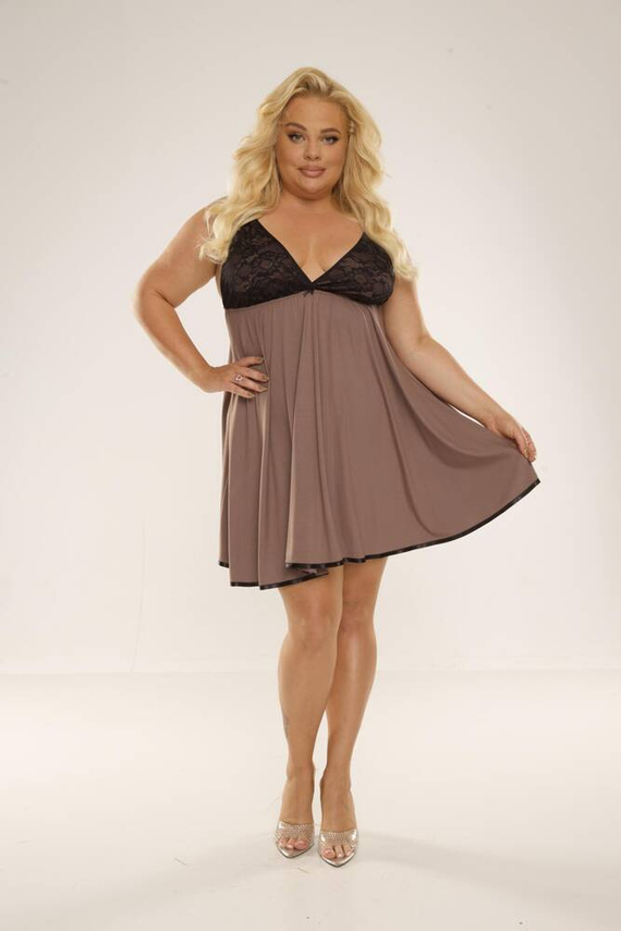 713 Camicia da notte Cloche Forex - mocca