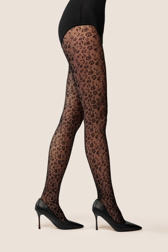 Gabriella Leonia 20 den collant leopardato – velato e leggero