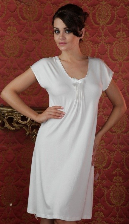 870 Camicia da notte Visa De Lafense - ecrù