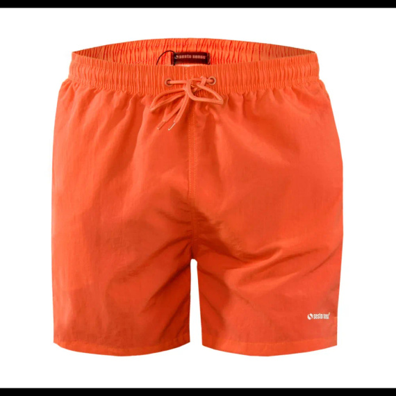 Sesto Senso costume da bagno uomo shorts mare ad asciugatura rapida tasche orange