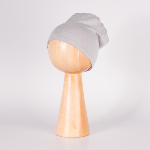 229110 Nicol Cappello Merino 100% lana bambino doppio strato - grigio