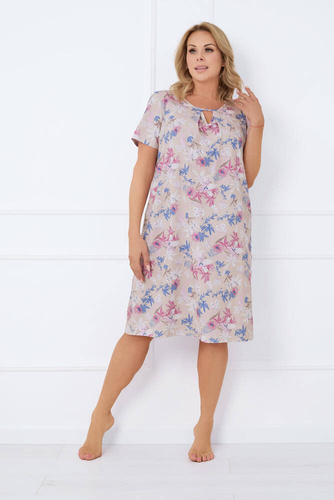 Camicia da donna Inger a maniche corte Moda italiana - stampa