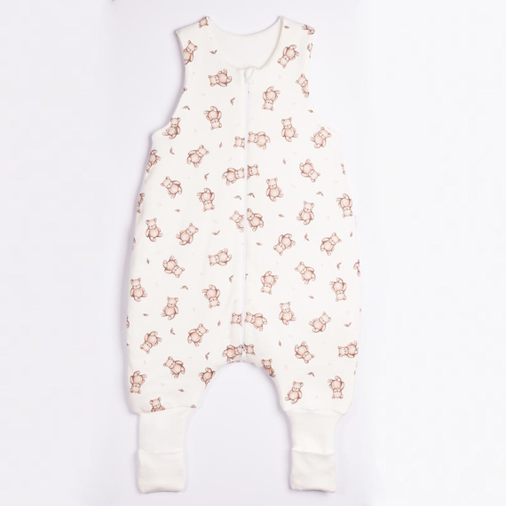 Sacco nanna con gambali Nicol 227044 in cotone con orsetti 9–24 mesi