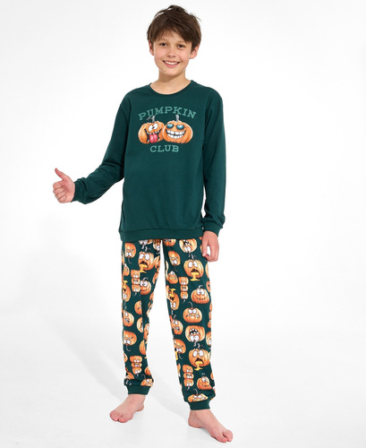Pigiama bambino Cornette 593/187 966/187 Pumpkin Club 100% cotone manica lunga