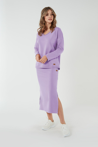 Maxi gonna da donna Stella Moda italiana - giglio