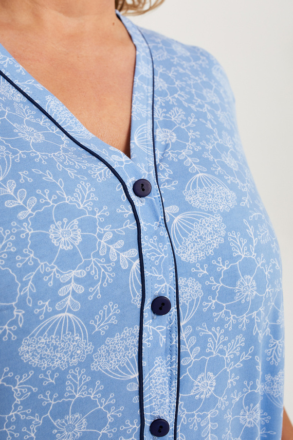 Jomala Pigiama donna manica 3/4, pantalone 3/4 Moda italiana