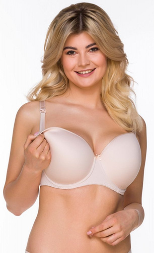 3109 Reggiseno da allattamento imbottito Lupoline-beige