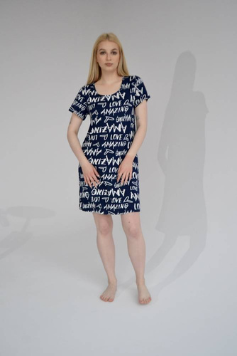 645 Camicia da notte Amazing Forex - blu navy