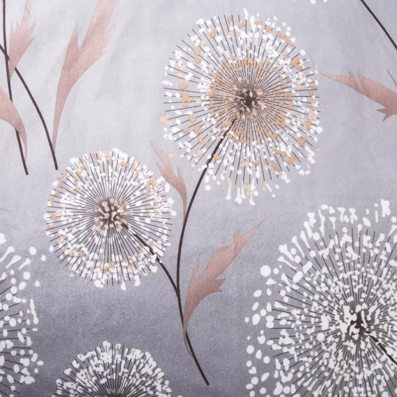 31513/2 Flannelove Darymex grigio dente di leone - set da letto, 100% cotone, caldo e morbido