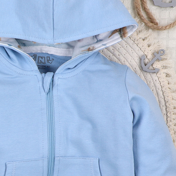 ABN-5459 Felpa per bambini Sea Of Joy Nini - cotone organico, taglio comodo