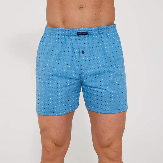 Cornette Comfort 002/343 – boxer uomo blu in cotone 100% vestibilità ampia