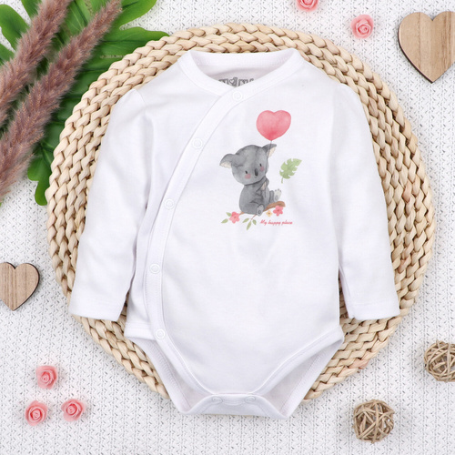 Body Nini Koala 100% cotone biologico, prodotto in Polonia