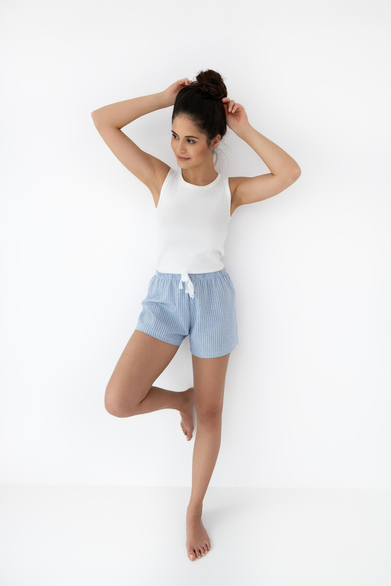 Pigiama da donna Patricia Sensis - blu crema