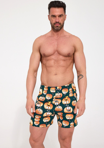 Boxer da uomo Cornette Classic 001/195 011/195 Pumpkin 100% cotone, modello ampio