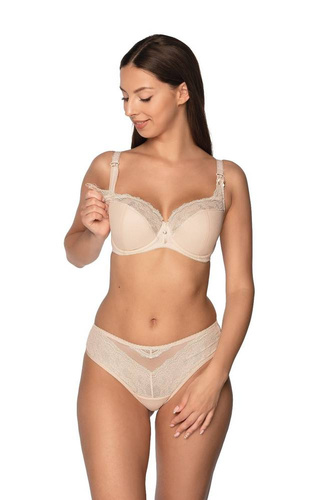 BS 1185 Reggiseno imbottito rigido Lucia di Gaia - beige