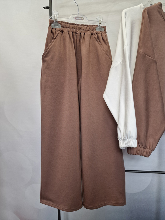 Gaja Pantalone bambino Bambarillo marrone | tuta, cotone ed elastico