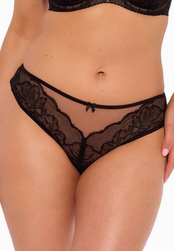 GFB 1265 Oda Mutandine brasiliane da donna Gaia nero