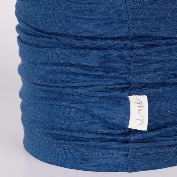 229135 Nicol Sciarpa tubolare per bambini 100% Merino colore mare