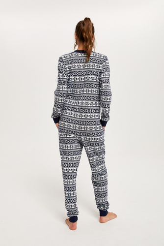 Alaska Tuta donna Moda italiana - blu navy