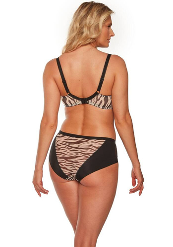 GFP 1234 Alia Mutandine donna Gaia beige nero