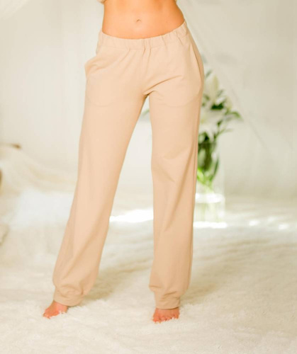 Pantaloni della tuta Santiago Kalimo - beige