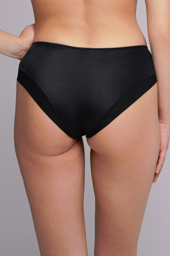 Figs Ava 2256 nero - taglio classico, microfibra liscia, comfort e pizzo sottile