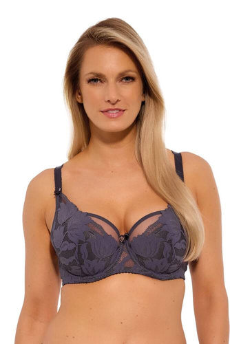 Reggiseno semi-imbottito BS 1134 Keto di Gaia Graphite