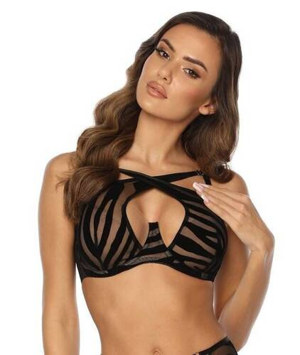 SC-1087 Reggiseno morbido Unholy Kinga - nero