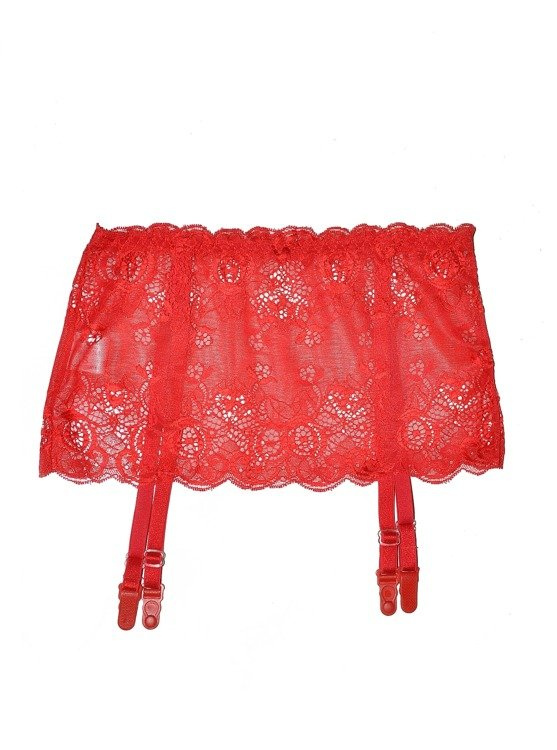 945 Reggicalze Babette Forex - rosso