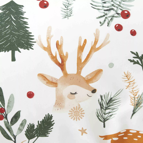 Biancheria da letto in microsatinato bianco I25 Spod Igły i Nitki - morbida, liscia e resistente