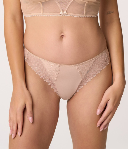 Babell 221 slip classico con pizzo, comfort quotidiano, vestibilità perfetta - beige
