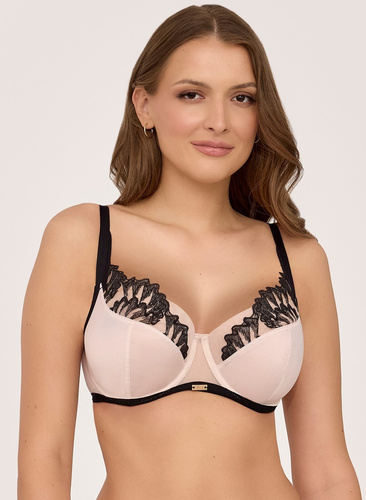 Reggiseno soft Ava 2238 Champagne – beige, ferretto, sostegno stabile