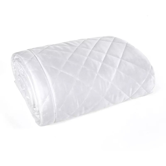 Ria 6 Copriletto decorativo in velluto Eurofirany bianco