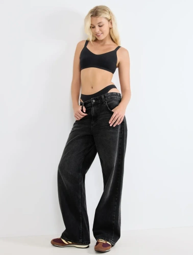 Bralette sloggi ZERO Feel Air senza cuciture, leggera black