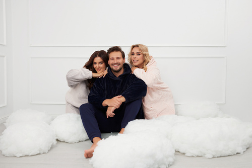 Forio Camicetta con cappuccio unisex Moda italiana - grigio