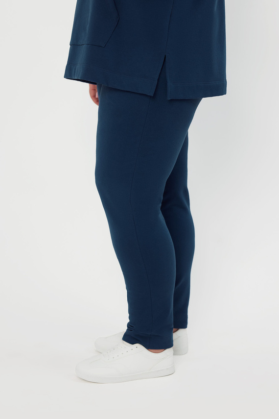 Felpa con cappuccio da donna Lagos Moda italiana - denim