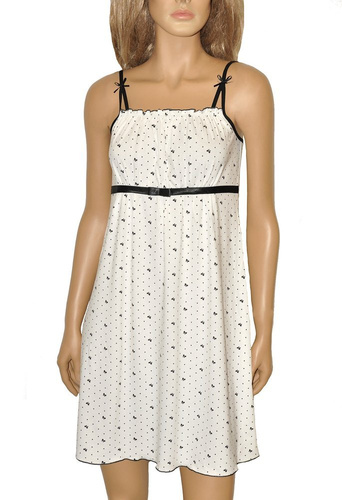 364 Camicia da notte Juliette Forex senza spalline - ecrù