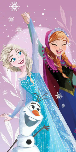 L'Era Glaciale Frozen telo mare in cotone Disney Kids25 | Per bambini | Per la spiaggia e la piscina Jerry Jabrics