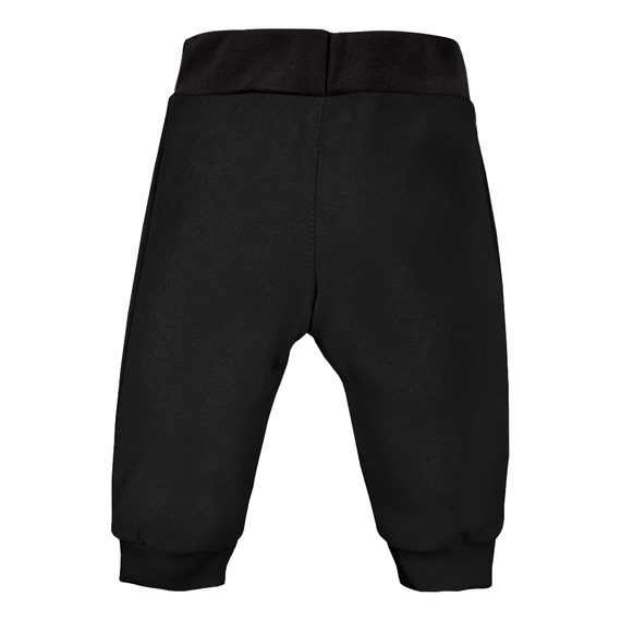 Pantaloni bambino Eevi Simply Comfy 100% cotone neri
