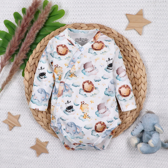Completo neonato SEA OF JOY NINI cotone biologico OEKO-TEX morbido sicuro