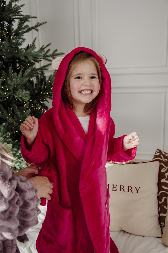 730 Accappatoio per bambini Serena Forex - lampone