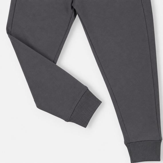 Pantaloni sportivi da bambino Lagarto Verde KAR-0040/SZA in cotone grigi