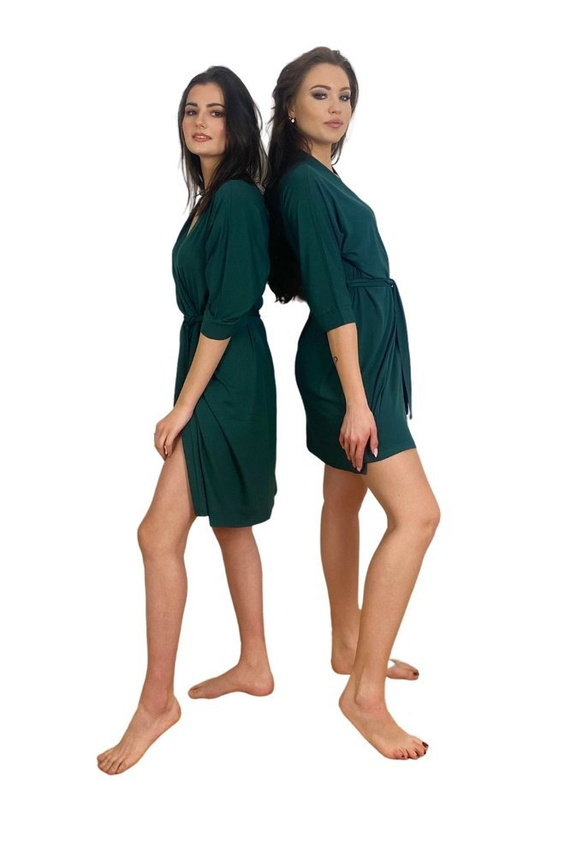 871 Visa Vestaglia da donna Forex - verde bottiglia