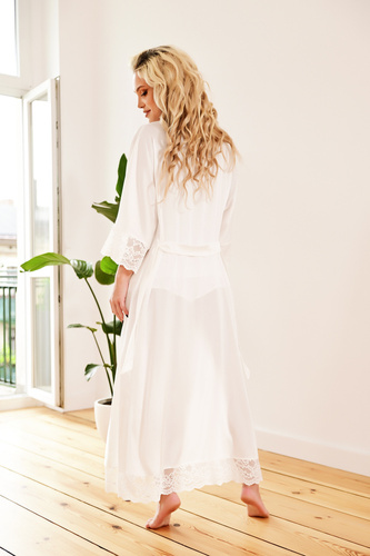 Sumatra Vestaglia da donna Kalimo - ecru