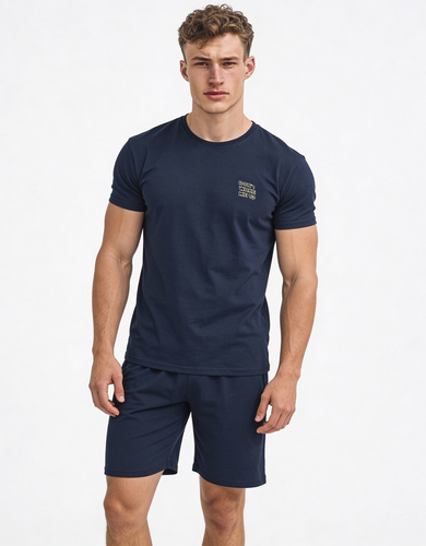 Cornette F&Y 940/57 Don't Wake Me Up– pigiama ragazzo in cotone 100% con maglia a manica corta