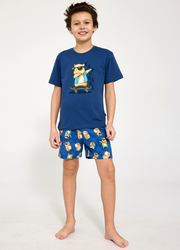 Pigiama bambino Cornette Young Boy 790/128 Capybara - cotone, pantaloncino