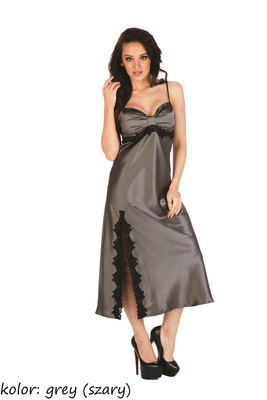 926 Kleoree Camicia da notte lunga De Lafense - grigio