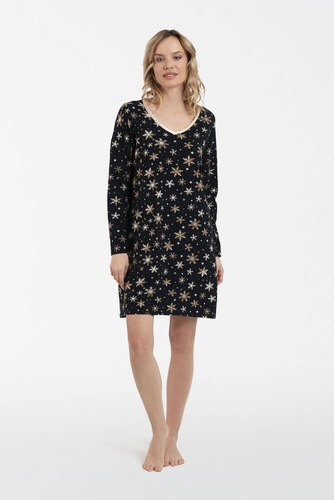 Camicia da notte Laponia Moda italiana - stampa